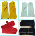 14′′welding Gloves with Kevlar Stitching, Cow Leather Welding Gloves Supplier, Welding Gloves Manufacturer, Leather Working Gloves for Welder Use